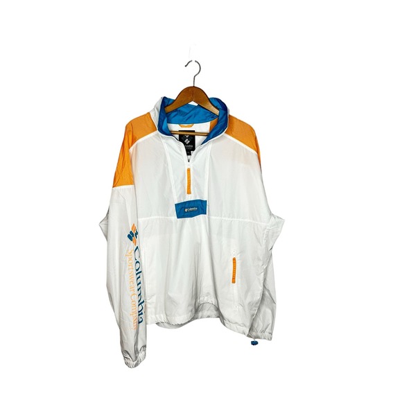 Columbia Santa Ana Anorak mens size XL pull over windbreaker jacket nylon